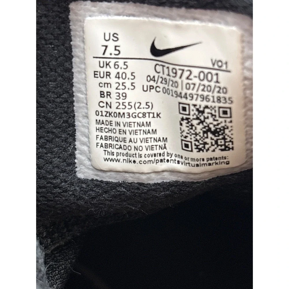 Nike Kyrie‎ Flytrap 4 Black White, Sz 7.5